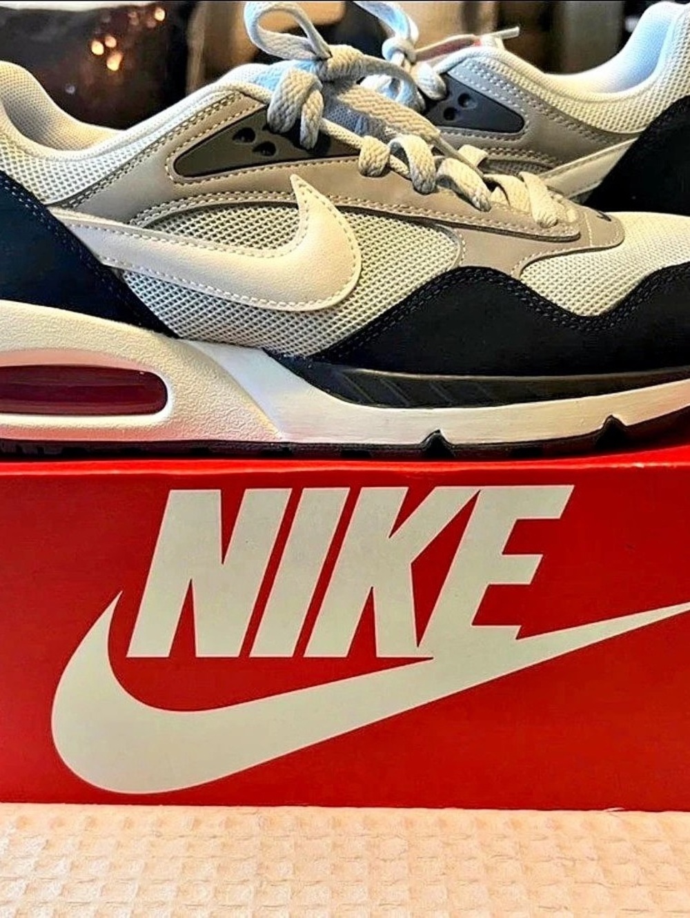 NEW Nike Air Max Correlate Gray Sneaker Shoes 511416-010 Men's Size 9.5